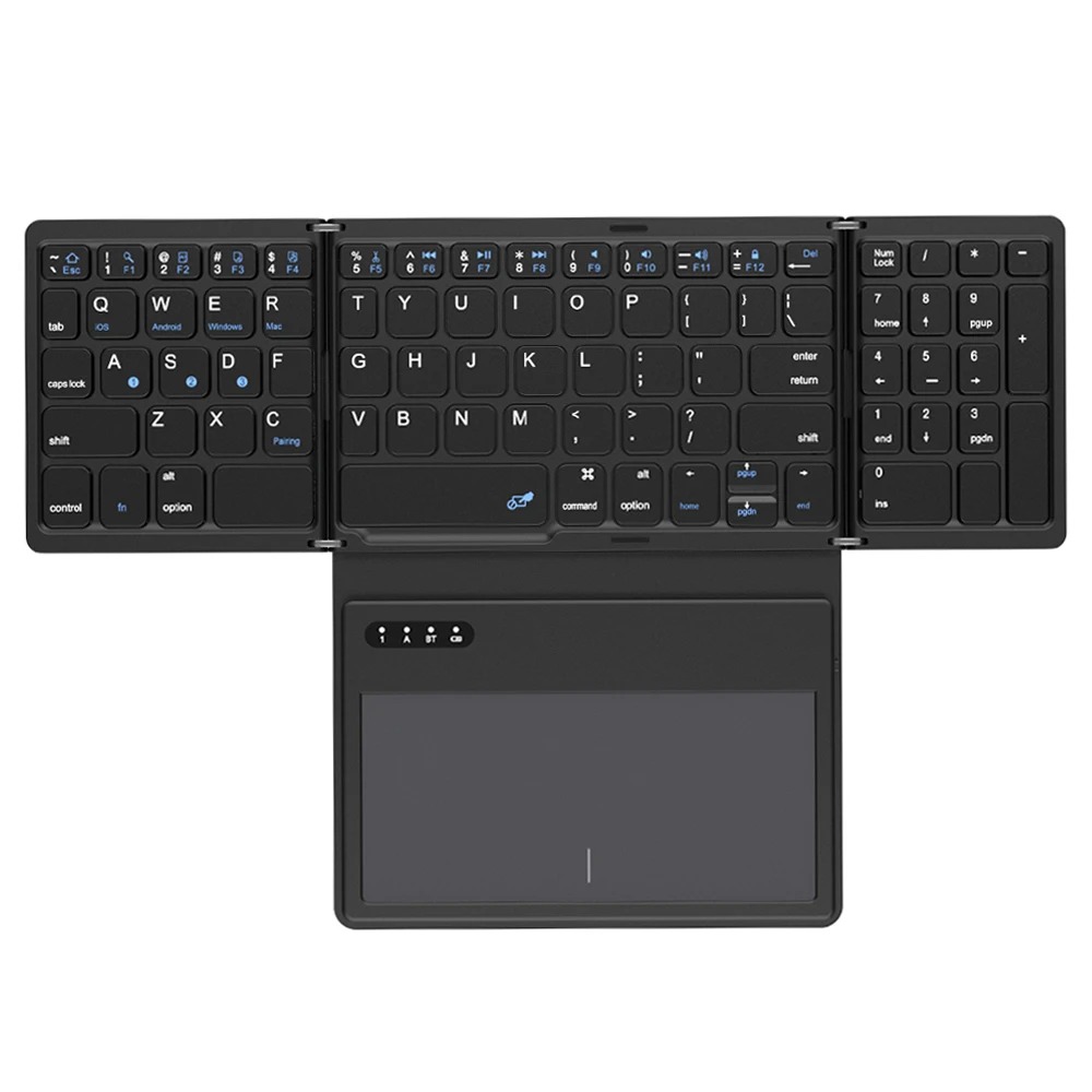 Teclado Bluetooth plegable con Panel Tactil BOW