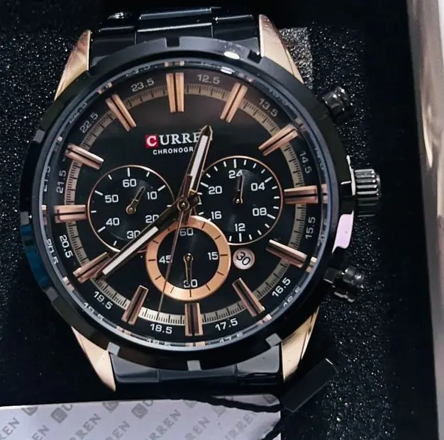 Reloj Analogo Metalico Curren 8355