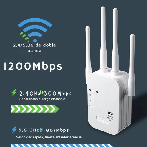 REPETIDOR WIFI 1200 MBPS