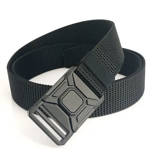Cinturon Nylon hebilla de enchufe 125cm