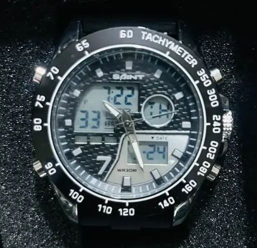 Reloj Pulso Goma 2 Horas Saint 2106